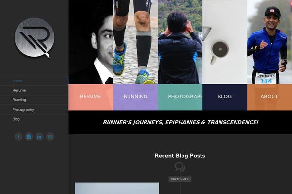 Site using Flickr Album Gallery plugin