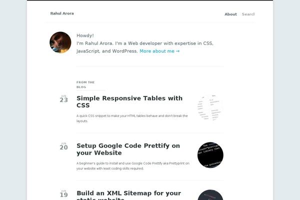 rahularora.net site used R
