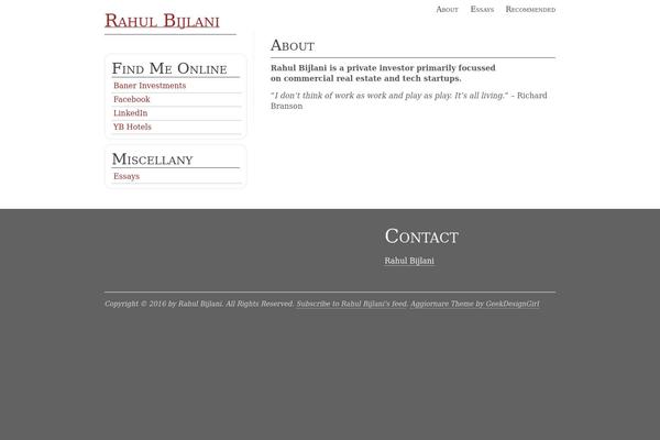Aggiornare theme site design template sample