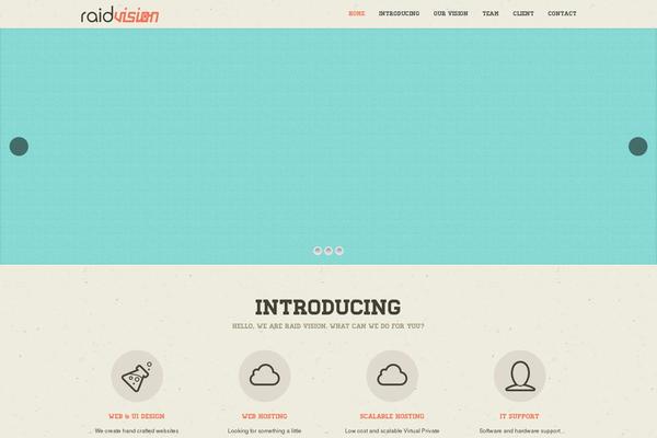 raidvision.com site used Stratusx