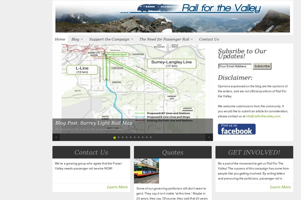 NonProfit theme site design template sample