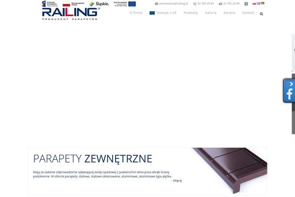 Bridge theme site design template sample