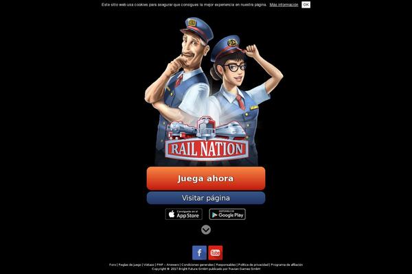 Site using Railnation plugin