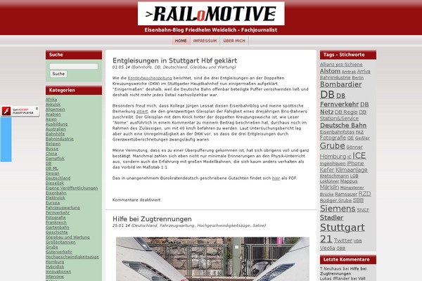 railomotive.com site used Zyred