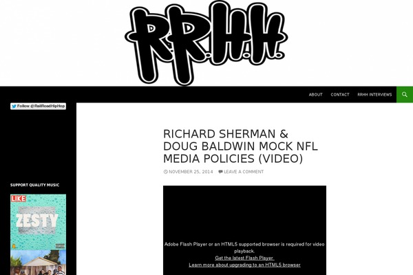 Site using Fourteen Colors plugin