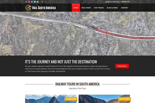 Tour Package theme site design template sample