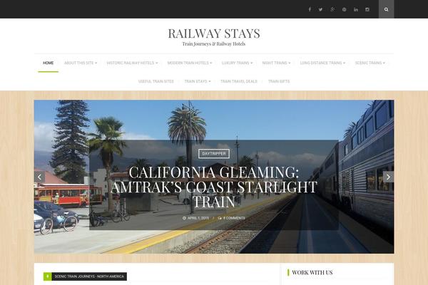 Travelista theme site design template sample