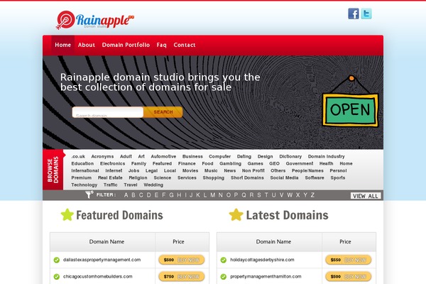 Site using Alphabetic Pagination plugin