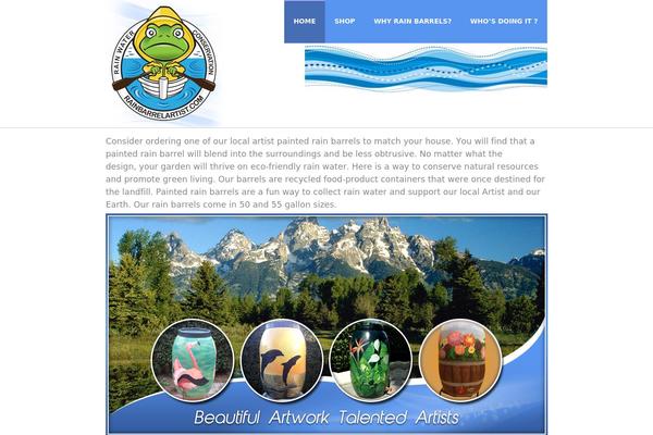 Jungle theme site design template sample