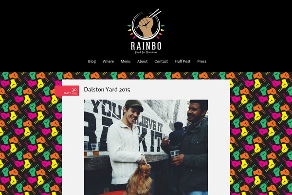 rainbofood.com site used Pink-touch-2-child
