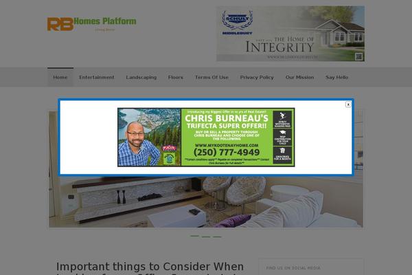 Coller theme site design template sample