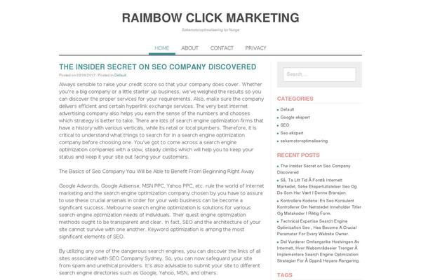Monaco theme site design template sample