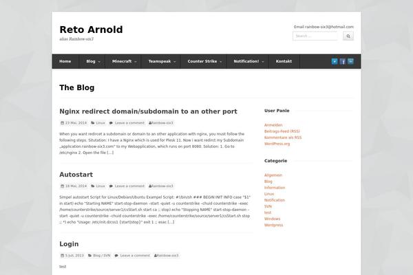 Wpex Pytheas theme site design template sample