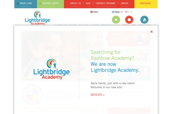 rainbowacademy.com site used Rainbowacademy