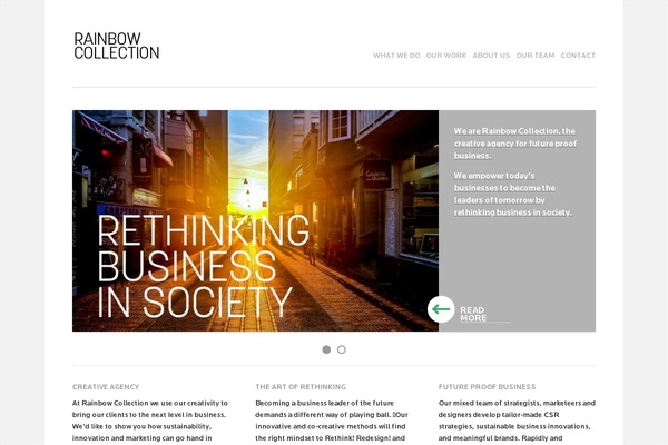 Brook theme site design template sample