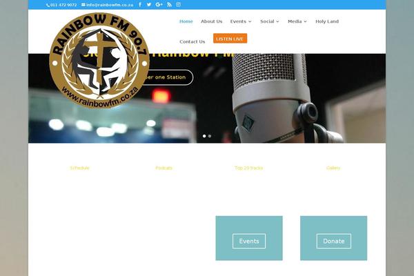Site using WP Sticky Menu plugin