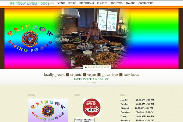 MyCuisine theme site design template sample