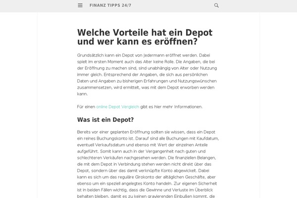 Isola theme site design template sample
