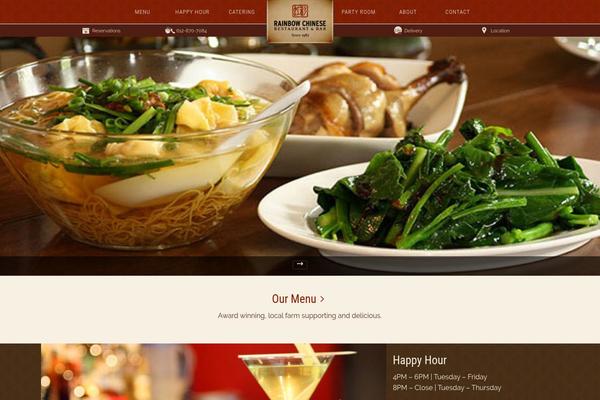 Site using Foodpress plugin
