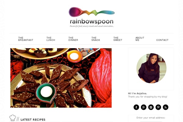 Site using BNS Corner Logo plugin