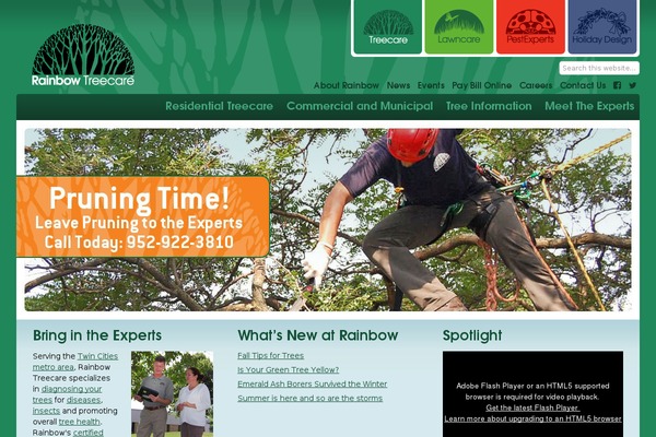 tree-lawn-pest theme websites examples