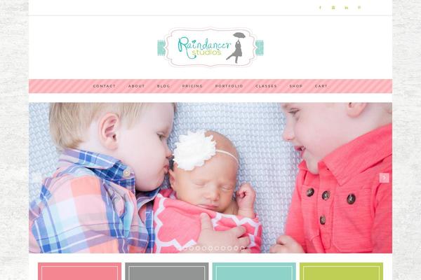 Darling theme site design template sample