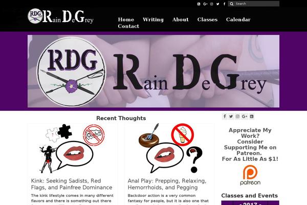 Virtue-child theme site design template sample