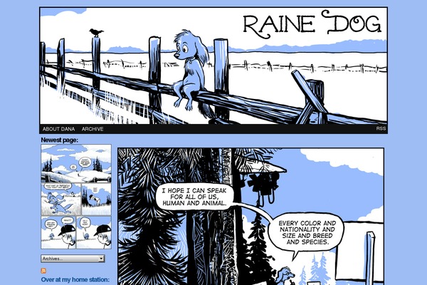 ComicPress theme site design template sample