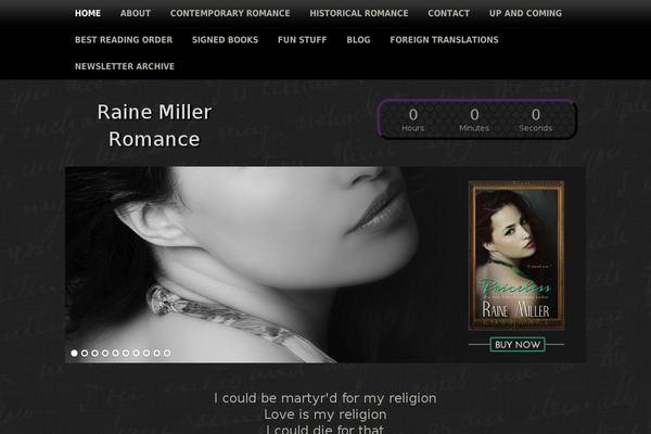 Site using My Twitter Widget plugin