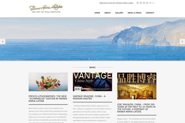 Lucidpress theme site design template sample