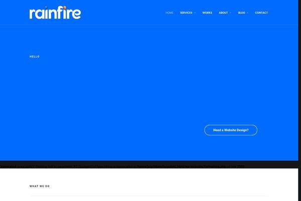 Uncode theme site design template sample