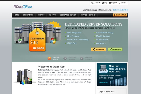 Site using Font Awesome More Icons plugin