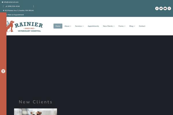 Porto theme site design template sample