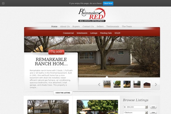 ElegantEstate theme site design template sample