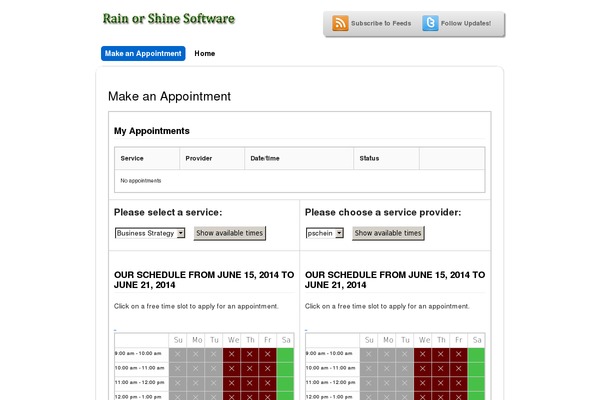rainorshinesoftware.net site used Edu-knows