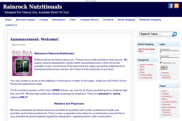 Calotropis theme site design template sample