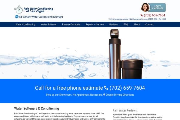 rainwaterlv.com site used Rainwater