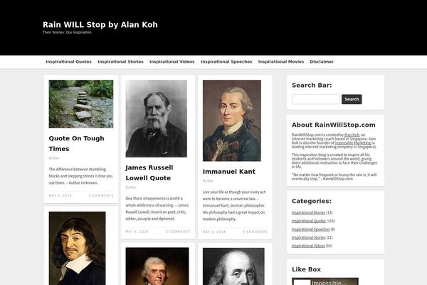 Gridz theme site design template sample