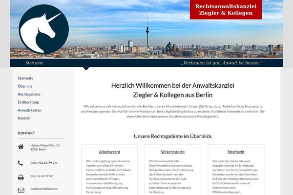 Anchorra theme site design template sample