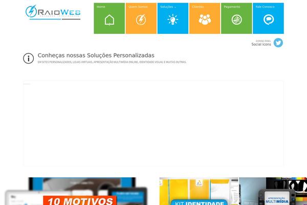 One Touch theme site design template sample