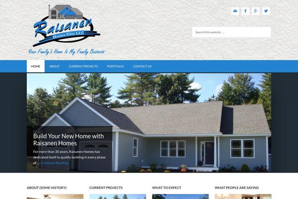 Outreach Pro theme site design template sample