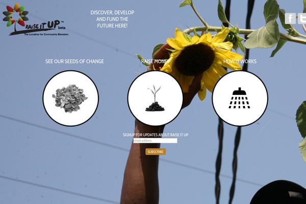 raiseitup.com site used Groupbuyingsite-gbs-crowdfunding-child-theme-fd6b36c