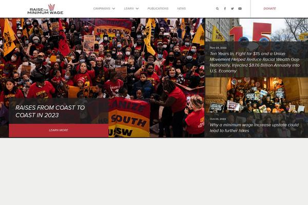 raisetheminimumwage.com site used Rmw