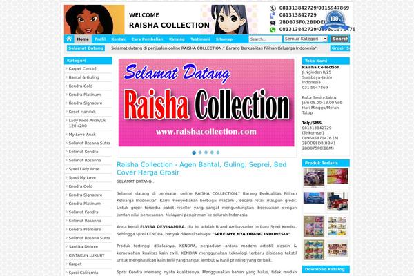 Wptoko theme site design template sample