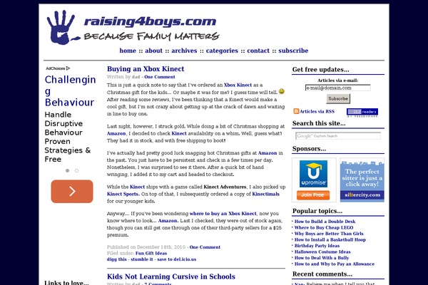Site using Democracy plugin