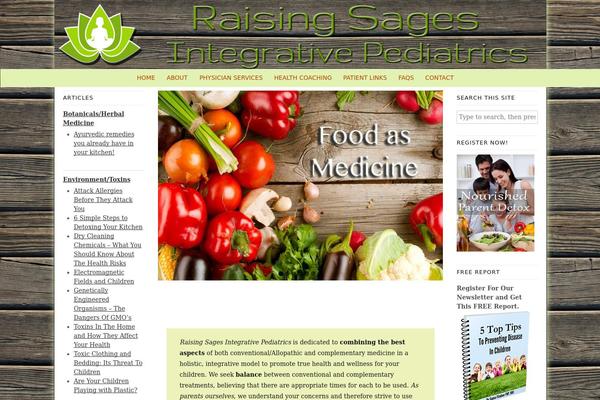 Headway theme site design template sample