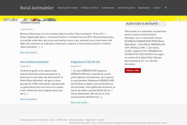 Rescue theme site design template sample