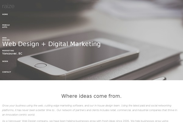 Pivot theme site design template sample