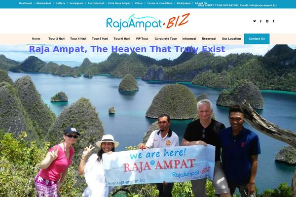 Travel theme site design template sample