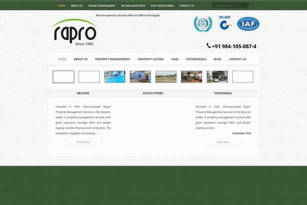 Aggregate theme site design template sample